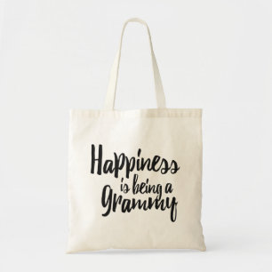Happiness Is Being A Grammy Tote Bag