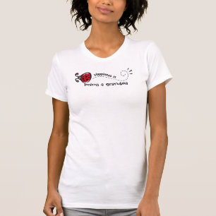 Happiness is being a Grandma ladybug T-Shirt