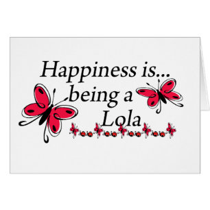 Happiness Is Being A Lola BUTTERFLY