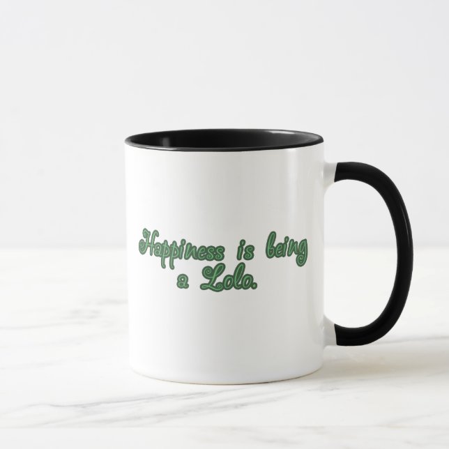 Happiness is being a Lolo Mug (Right)