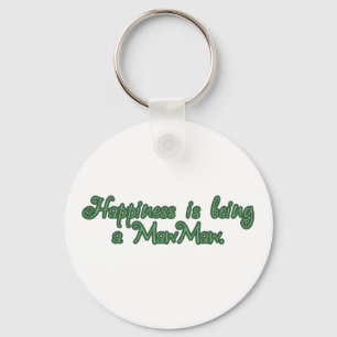 Happiness is being a MawMaw Key Ring