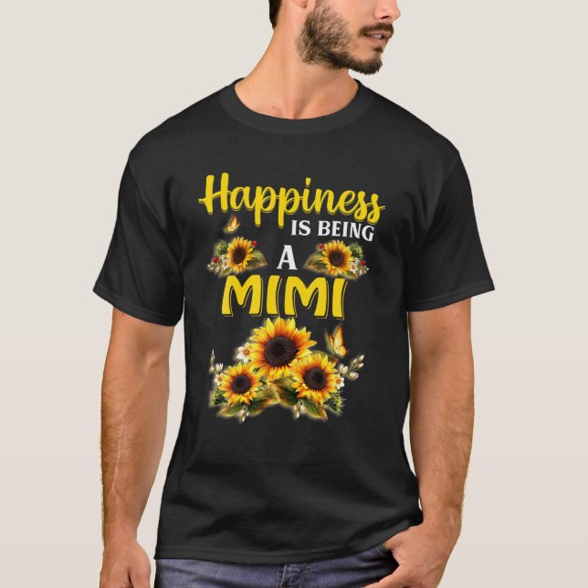 Happiness Is Being A Mimi T-Shirt (Front)