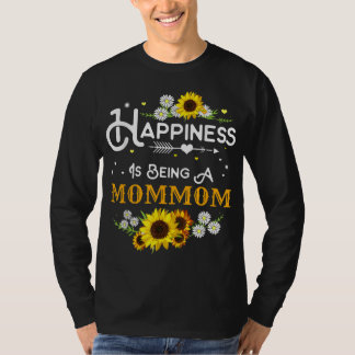 Happiness is Being a Mommom Mother's Day Gift T-Shirt