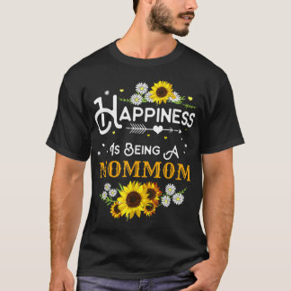 Happiness is Being a Mommom Mother's Day Gift T-Shirt
