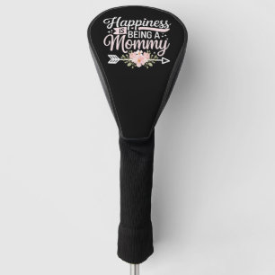 Happiness Is Being A Mummy Floral Mother’s Day Golf Head Cover