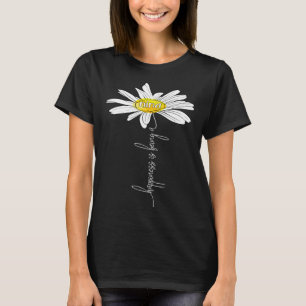 Happiness Is Being A Nina Daisy Tshirt Mother's Da