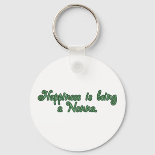 Happiness is being a Nonna Key Ring