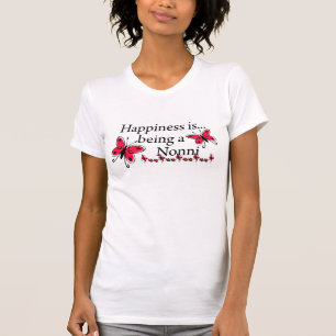 Happiness Is Being A Nonni BUTTERFLY T-Shirt