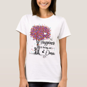 Happiness Is Being An Oma Cute Mother's Day Gifts T-Shirt