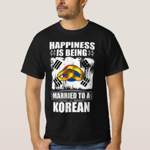 Happiness Is Being Married To A Korean T-Shirt