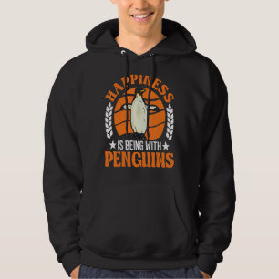 Happiness Is Being With Penguins Hoodie