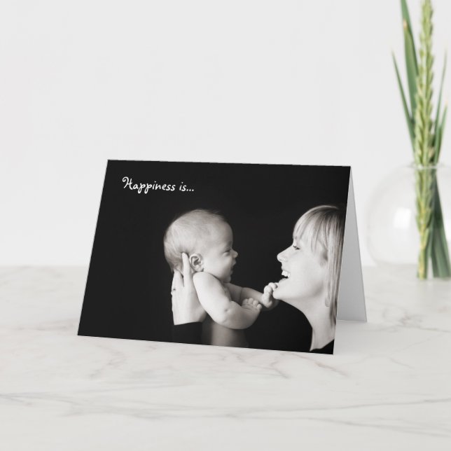 Happiness is... birthday card (Front)