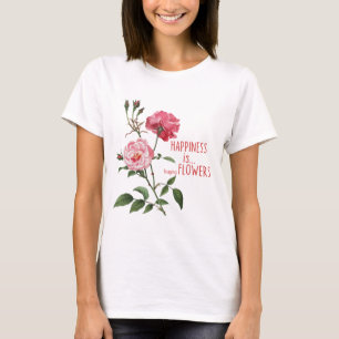 Happiness is buying flowers T-Shirt