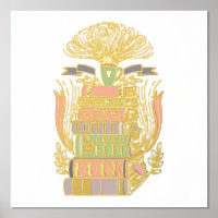 "Happiness is Coffee and Books" 