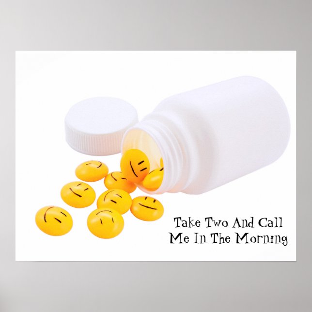 Happiness is Good Medicine Poster (Front)