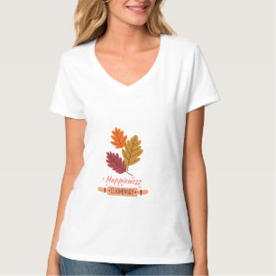 happiness is homemade autumn amazing design T-Shirt