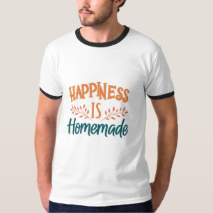 Happiness is Homemade - Basic Ringer T-Shirt