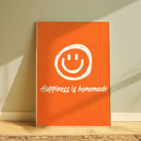 Happiness Is Homemade | Positive Quote Wall Poster