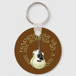 Happiness is... key ring