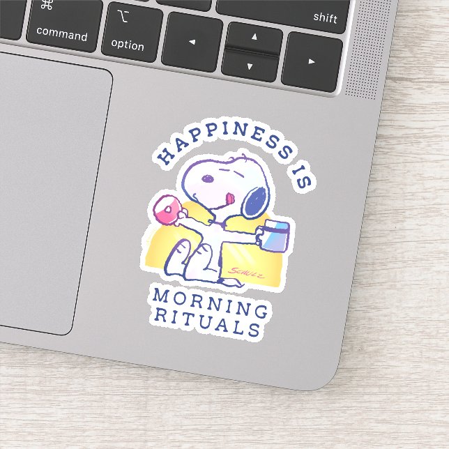 Happiness is Morning Rituals (Detail)