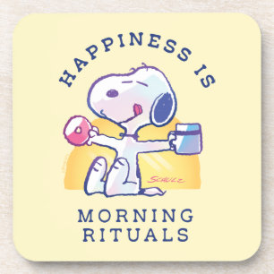 Happiness is Morning Rituals Coaster