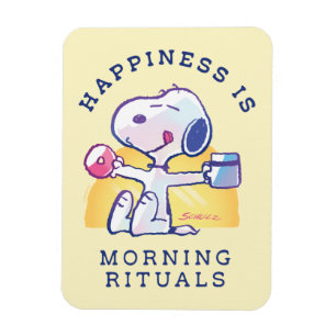 Happiness is Morning Rituals Magnet