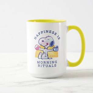 Happiness is Morning Rituals Mug