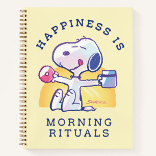 Happiness is Morning Rituals Notebook