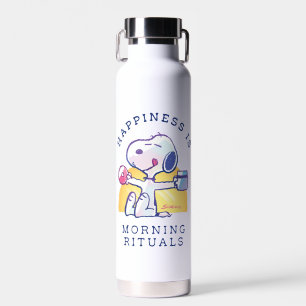 Happiness is Morning Rituals Water Bottle