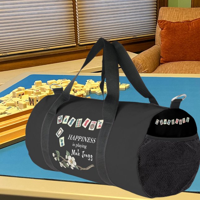 Happiness is playing Mah Jongg with the Girls Sm. Duffle Bag (Creator Uploaded)
