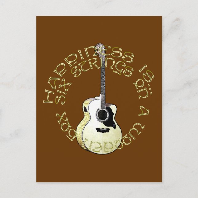 Happiness is... postcard (Front)