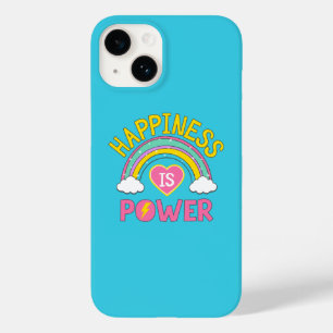 Happiness is Power Rainbow Case-Mate iPhone 14 Case