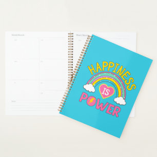 Happiness is Power Rainbow Planner