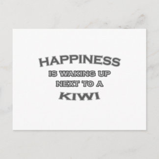 Happiness Is Waking Up Next To a Kiwi Postcard