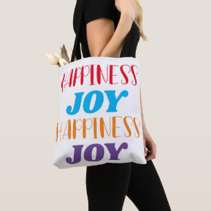 Happiness Joy Tote Bag