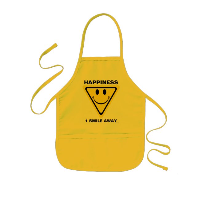Happiness Kids Apron (Front)