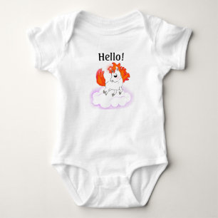 Happiness magic unicorn baby bodysuit