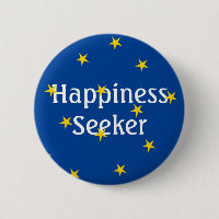 Happiness Seeker Yellow  Stars Blue