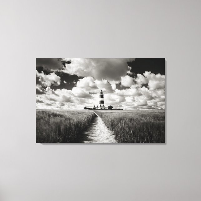 Happisburgh Lighthouse Canvas Print (Front)