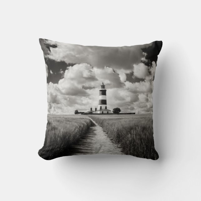 Happisburgh Lighthouse Cushion (Front)