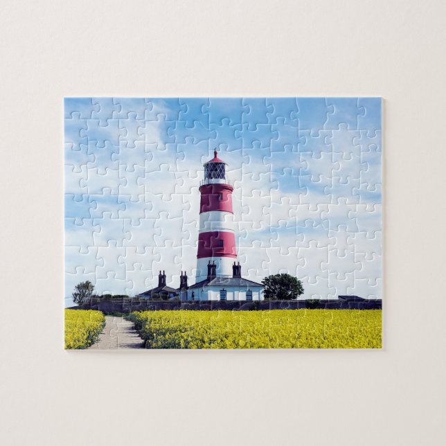 Happisburgh Lighthouse Jigsaw Puzzle (Horizontal)