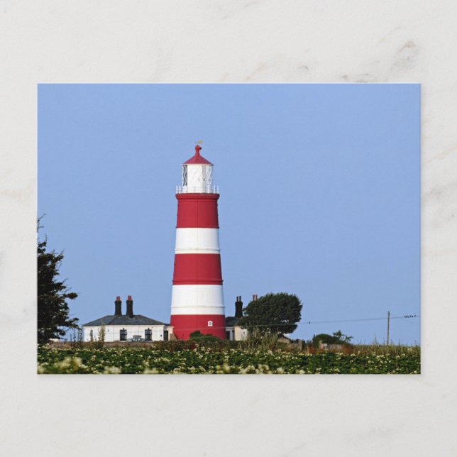 Happisburgh Lighthouse Norfolk Postcard (Front)