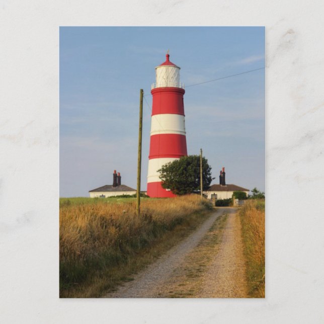 Happisburgh Lighthouse North Norfolk Postcard (Front)