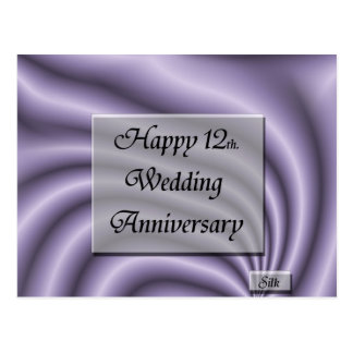 12th Wedding Anniversary Cards & Invitations | Zazzle.co.uk