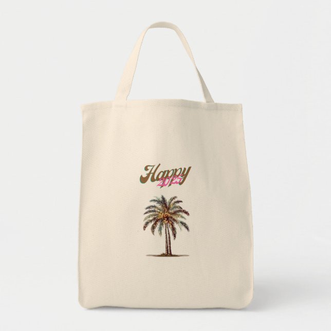 Happy2025  tote bag (Front)