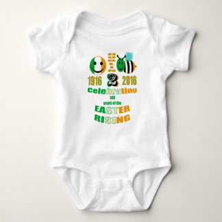 happy2bee celebrating the easter rising baby bodysuit