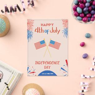 #Happy4thOfJulyIndependenceDayAcrylicInvitation Acrylic Invitations