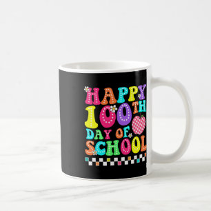Happy 100 Day Of School Back To School Smile Face Coffee Mug