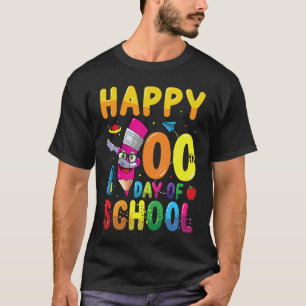 Happy 100 Day Of School Teachers Students 100 Days T-Shirt