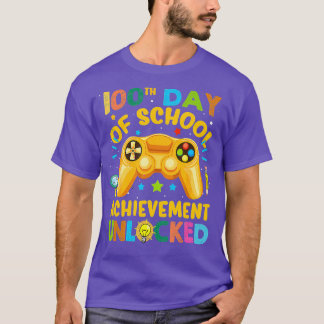 Happy 100 Days 100th Day Of School Achievement Unl T-Shirt
